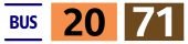 Bus 20 71